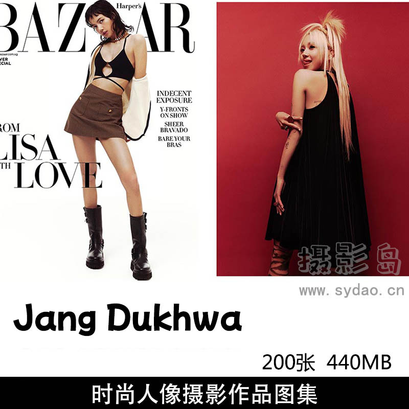 200张杂志商业时尚人像摄影作品图片欣赏，韩国摄影师Jang Dukhwa审美提升素材