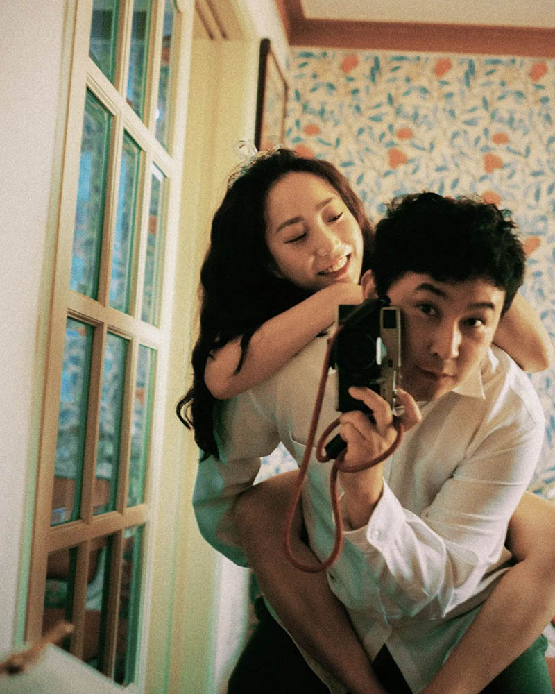 胶片风格少女人像摄影作品图片欣赏，韩国摄影师serotonin__w审美提升素材