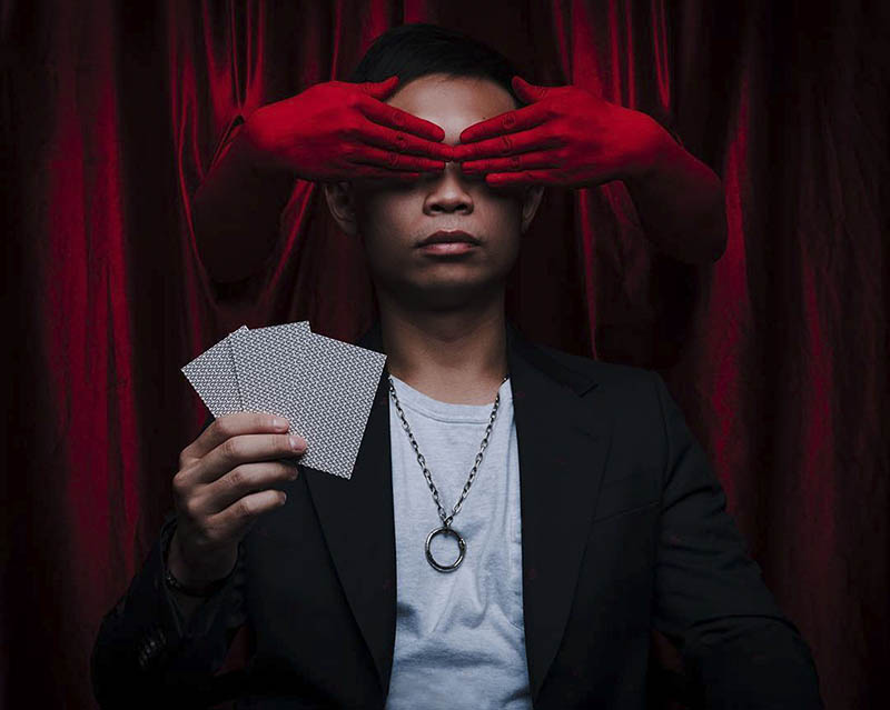 时尚人像妆面摄影作品图片欣赏，摄影师丁伟审美提升素材