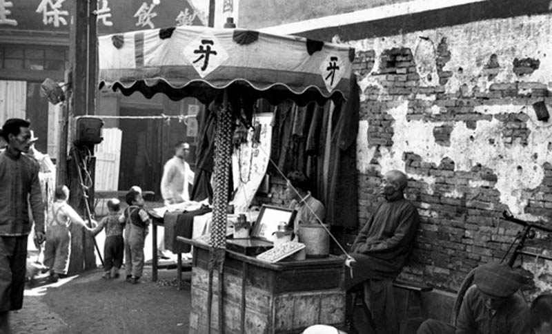 黑白中国影像台湾上海老照片摄影作品图片欣赏，摄影师张才审美提升素材
