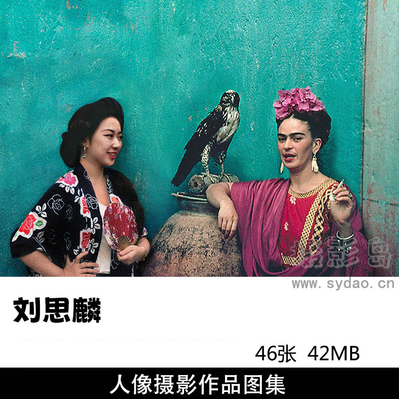 46张黑白肖像摄影作品图片欣赏，摄影师刘思麟摄影审美提升素材