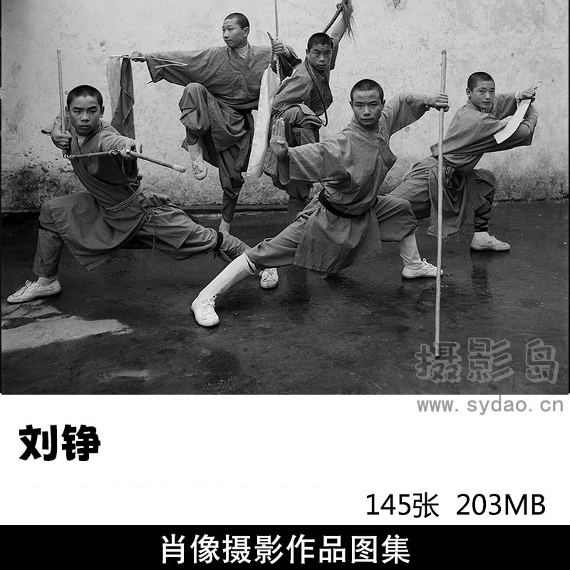 145张黑白肖像人体艺术摄影作品图片欣赏，摄影师刘铮摄影审美提升素材