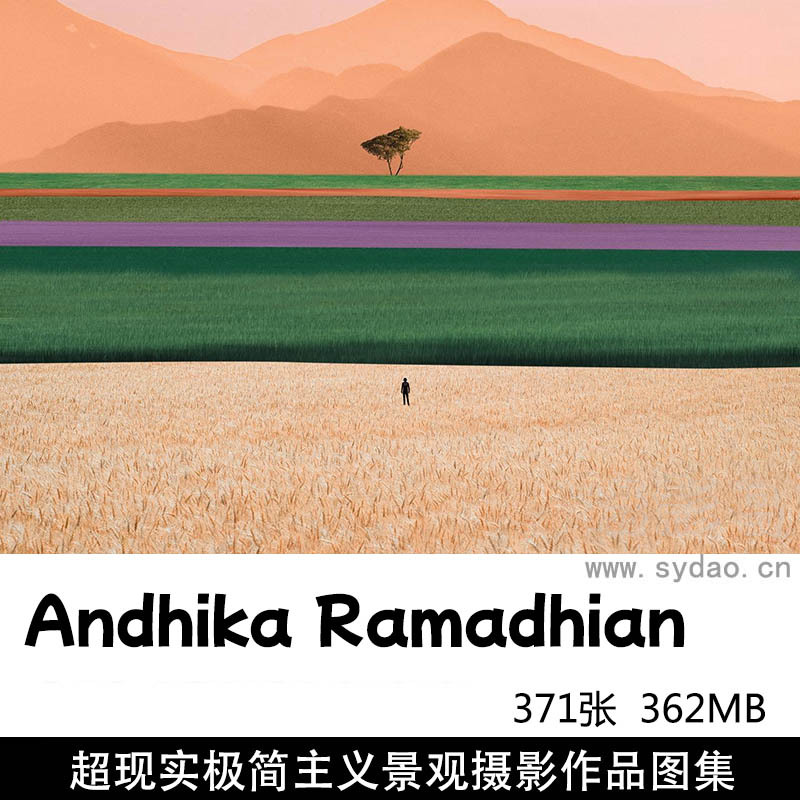 371张超现实极简主义风光景观摄影作品图片欣赏，摄影师Andhika Ramadhian摄影审美提升素材