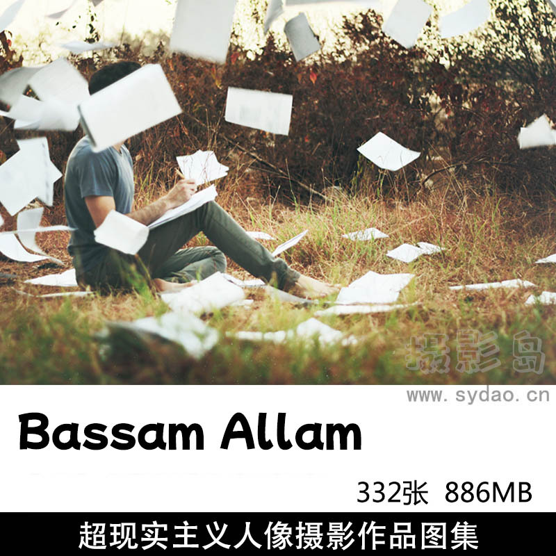 332张超现实主义人像摄影作品图片欣赏，摄影师Bassam Allam摄影审美提升素材