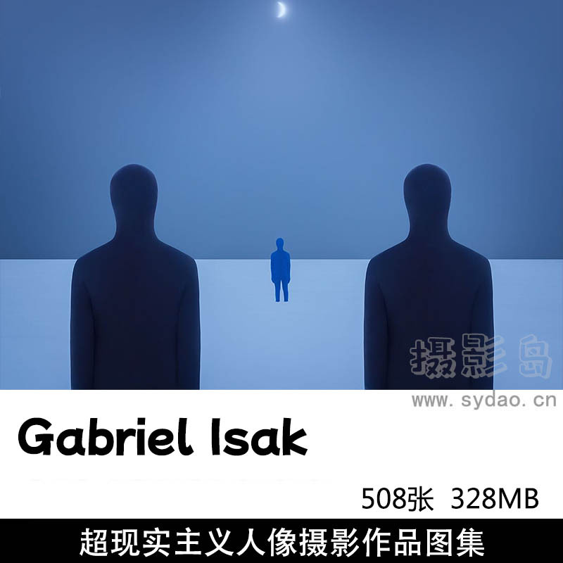 508张超现实主义人像摄影作品图片欣赏，摄影师Gabriel Isak摄影审美提升素材
