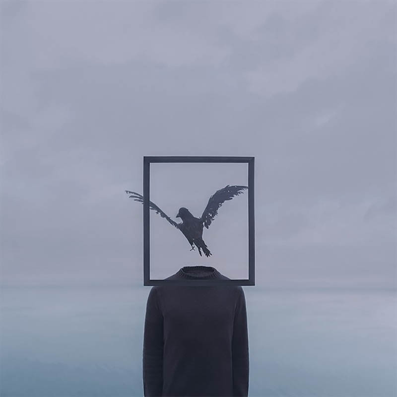 超现实主义人像摄影作品图片欣赏，摄影师Gabriel Isak摄影审美提升素材