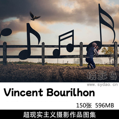 150张超现实主义梦幻风格摄影作品图片欣赏，法国摄影师Vincent Bourilhon摄影审美提升素材