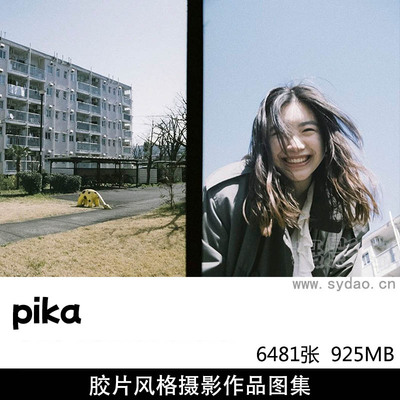 6481张日系胶片风格风光人像摄影作品欣赏，日本摄影师pika作品集图片素材 