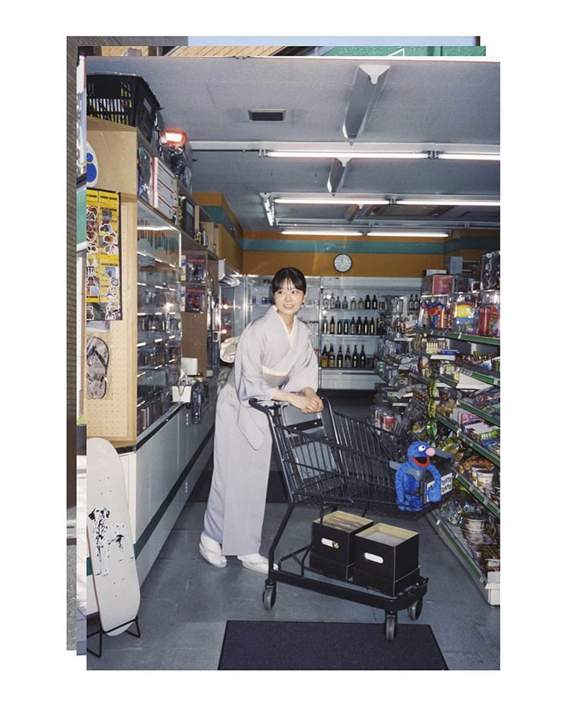 日系小清新胶片风格朦胧美感人像摄影作品欣赏，日本摄影师藤川日野Fujikawa Hinano作品集图片素材