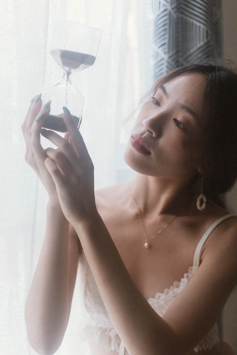 性感睡衣内衣美少女私房照、人体艺术像摄影作品欣赏，摄影师BigPi Chiu作品集图片素材