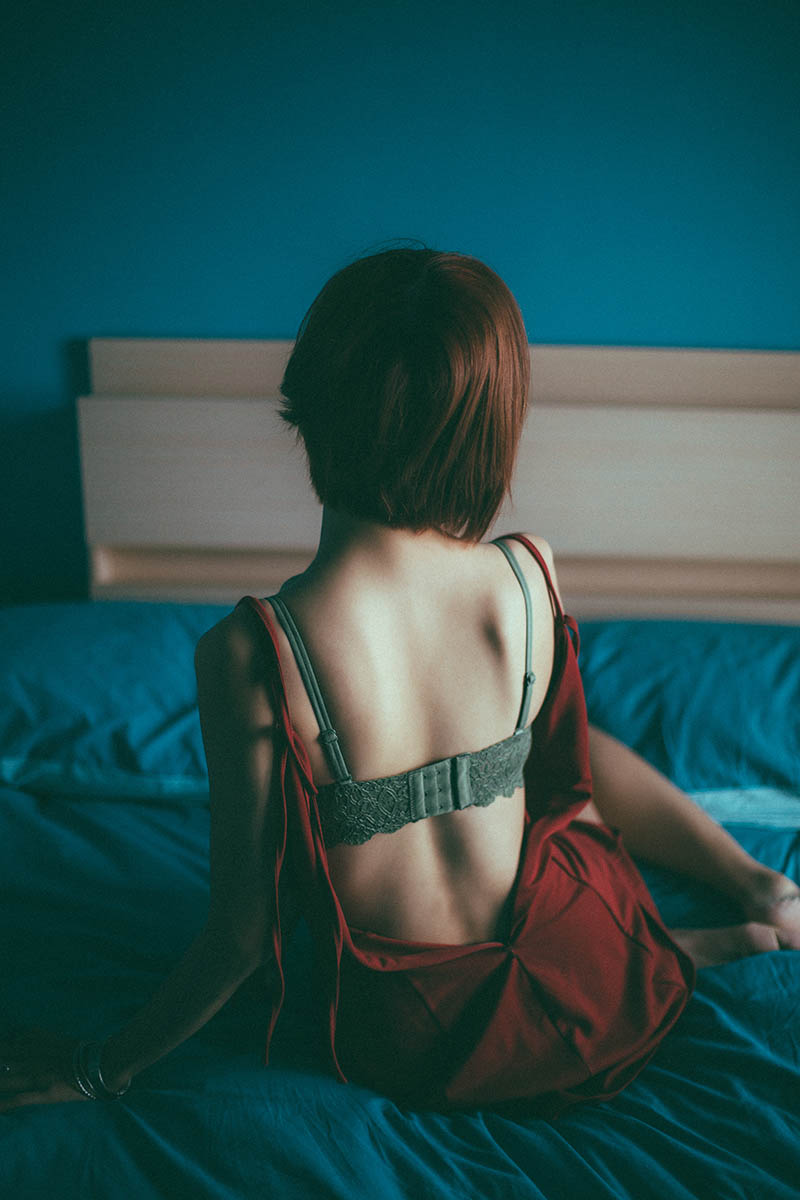 性感睡衣内衣美少女私房照、人体艺术像摄影作品欣赏，摄影师BigPi Chiu作品集图片素材