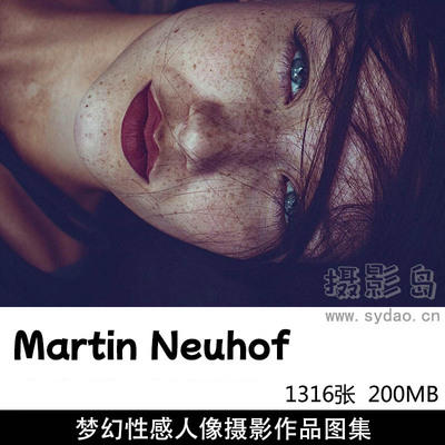 1316张欧美性感美女人像摄影作品欣赏，摄影师Martin Neuhof作品集图片素材