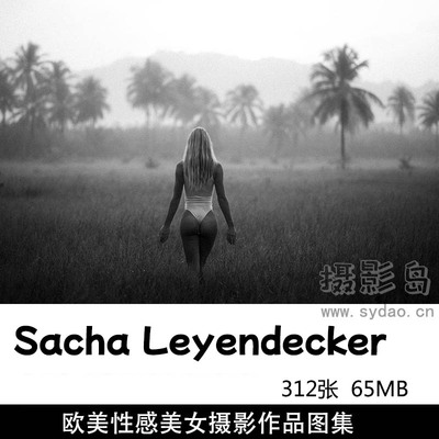 312张欧美性感美女私房人像摄影作品欣赏，摄影师Sacha Leyendecker作品集图片素材