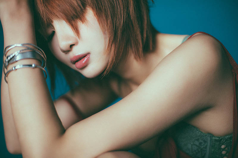 性感睡衣内衣美少女私房照、人体艺术像摄影作品欣赏，摄影师BigPi Chiu作品集图片素材