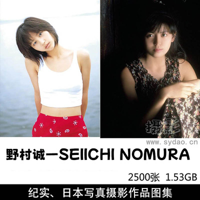 2500张日本摄影师野村诚一SEIICHI NOMURA明星写真、纪实摄影作品合集