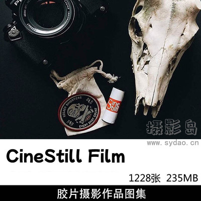 1228张复古胶片纪实摄影作品欣赏，CineStill Film胶片摄影作品集图片素材