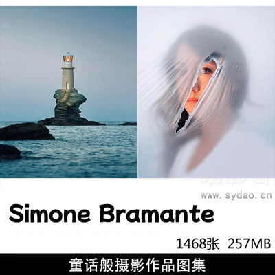 1468张梦幻童话风格自然风光人像摄影作品欣赏，ins意大利摄影师Simone Bramante作品集图片素材