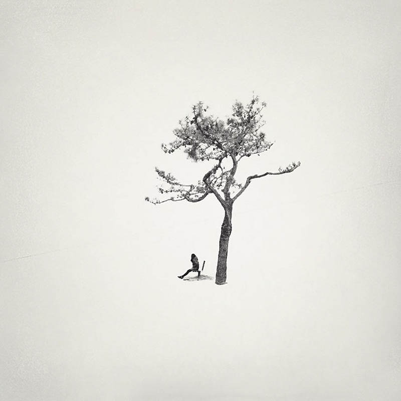 复古怀旧淡雅色调、诗意画境摄影作品欣赏，ins韩国摄影师Cryingjune作品集图片素材
