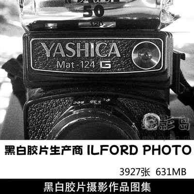 3927张黑白胶片摄影作品欣赏，Ins账号著名黑白胶片生产商ILFORD PHOTO作品集图片素材