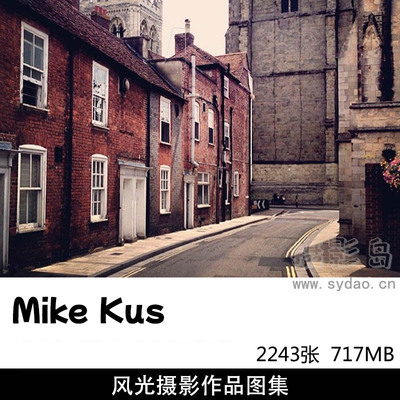 2243张复古色调风光、建筑旅行摄影作品欣赏，ins英国摄影师Mike Kus作品集图片素材