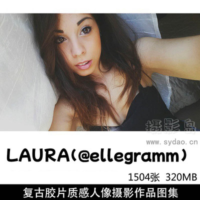 1504张复古胶片质感和情绪化叙事摄影作品欣赏，Ins意大利摄影师 Laura（@ellegramm）作品集图片素材