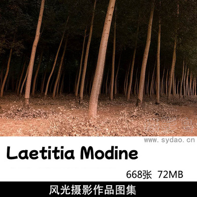 668张简洁极简构图风光摄影作品欣赏，ins摄影师Laetitia Modine作品集图片素材