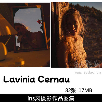 82张ins风复古暖调摄影作品欣赏，ins摄影师Lavinia Cernau作品集图片素材