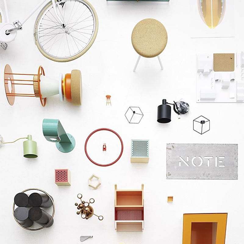 建筑空间、室内、产品、平面设计作品图集欣赏，ins账号Note Design Studio作品集图片素材