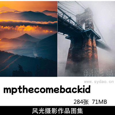 287张叶子金黄艳丽色调风光摄影作品欣赏，ins摄影师mpthecomebackid作品集图片素材