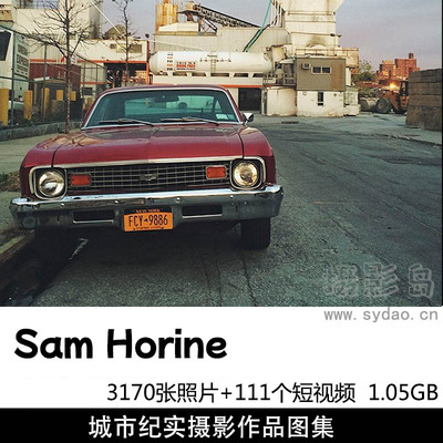 3170张美国城市乡村纪实摄影作品欣赏，ins摄影师Sam Horine作品集图片素材