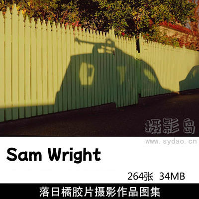 264落日橘暖色调胶片摄影作品欣赏，ins摄影师Sam Wright作品集图片素材
