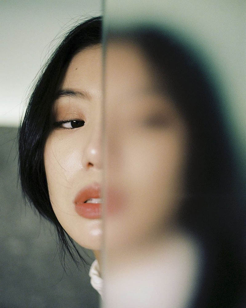 粉彩色调、胶片肖像人像摄影作品欣赏，ins摄影师作品集图片素材