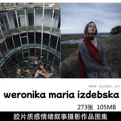 273张暗调低饱和诗意氛围情绪胶片摄影作品欣赏，Ins摄影师Weronika Maria Izdebska（@ovors）作品集图片