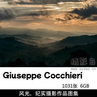1031张大自然风光、黑白纪实摄影作品图集欣赏， 意大利摄影师Giuseppe Cocchieri作品集图片素材