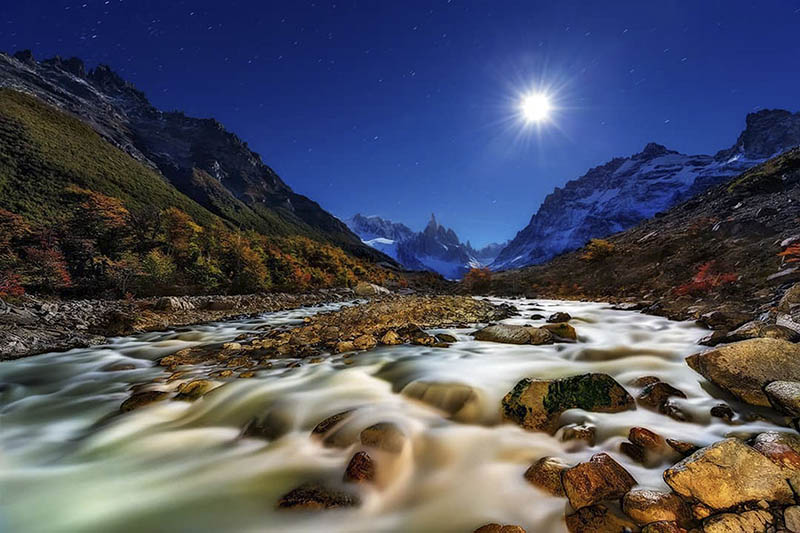 长时间曝光慢门夜景自然风光摄影作品图集欣赏，巴西摄影师Marcio Cabral作品集