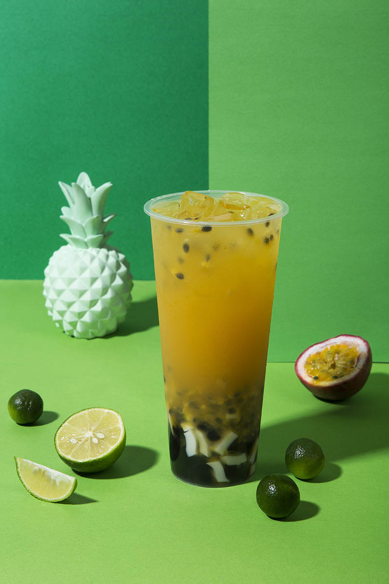 奶茶店鲜果汁水果茶冷热饮图片
