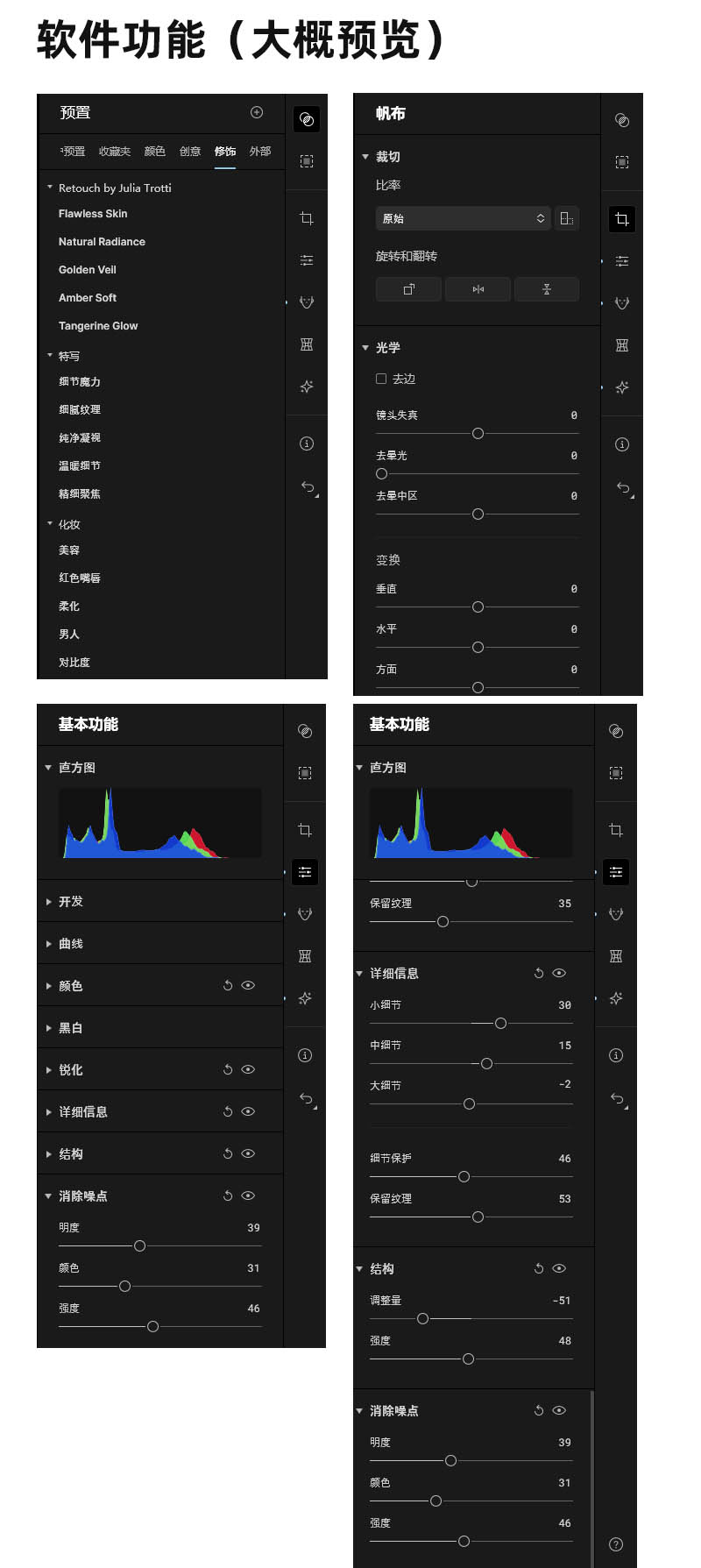 Ai人像修图平替像素蛋糕类似软件