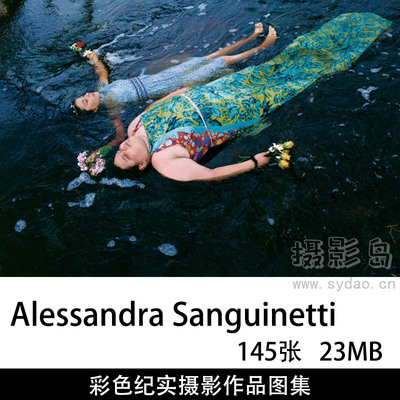 145张彩色人文纪实摄影作品图集欣赏，美国摄影师Alessandra Sanguinetti作品集图片素材