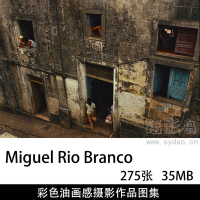 275张浓郁色彩油画感极强摄影作品图集欣赏，巴西摄影师Miguel Rio Branco（米格尔・里奥・布兰科）作品集