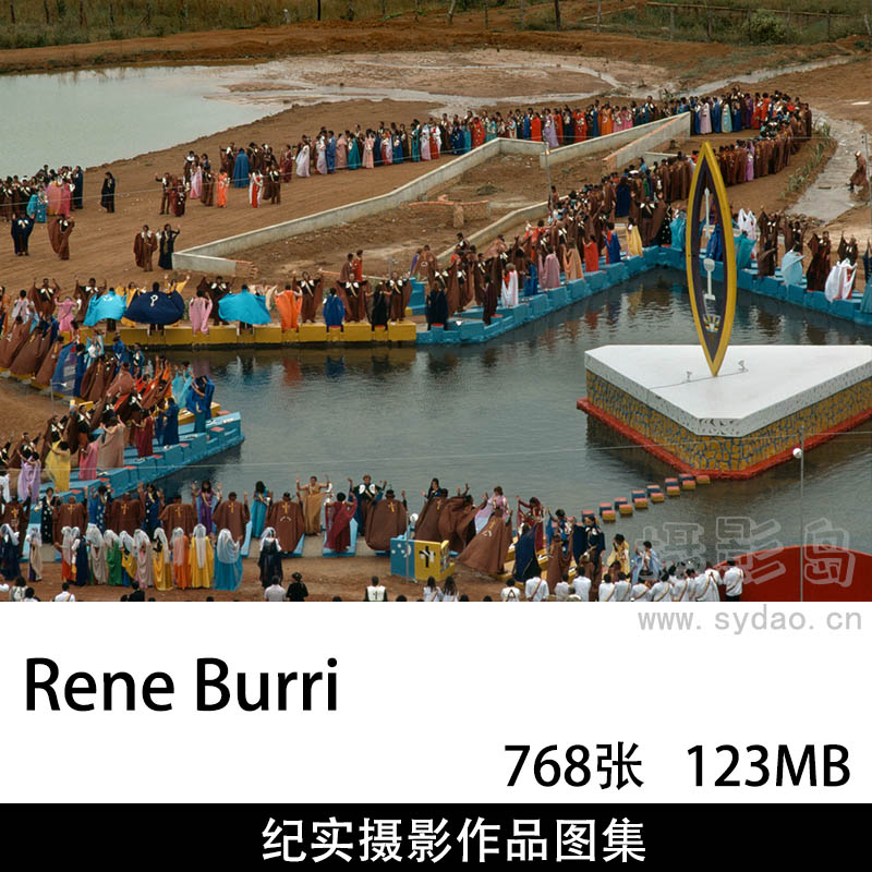768张黑白纪实人像摄影作品图集欣赏，玛格南摄影师René Burri（雷尼・布里）作品集图片素材