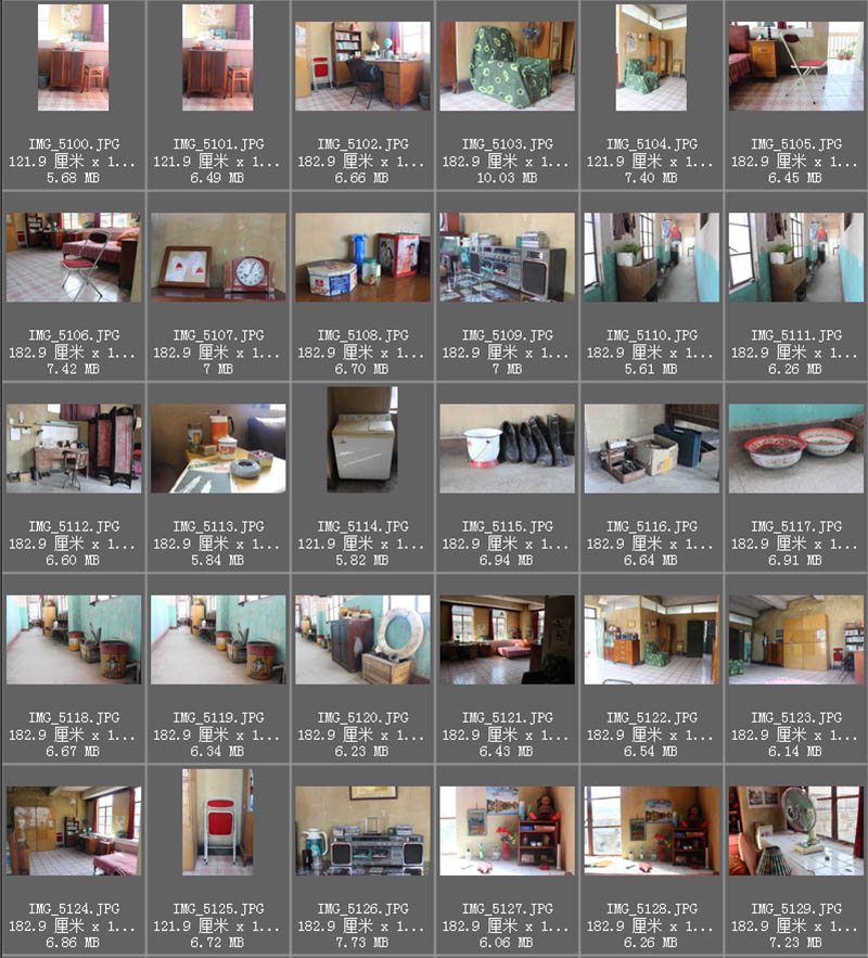 八九十年代房子房间家居老物件老照片陈设