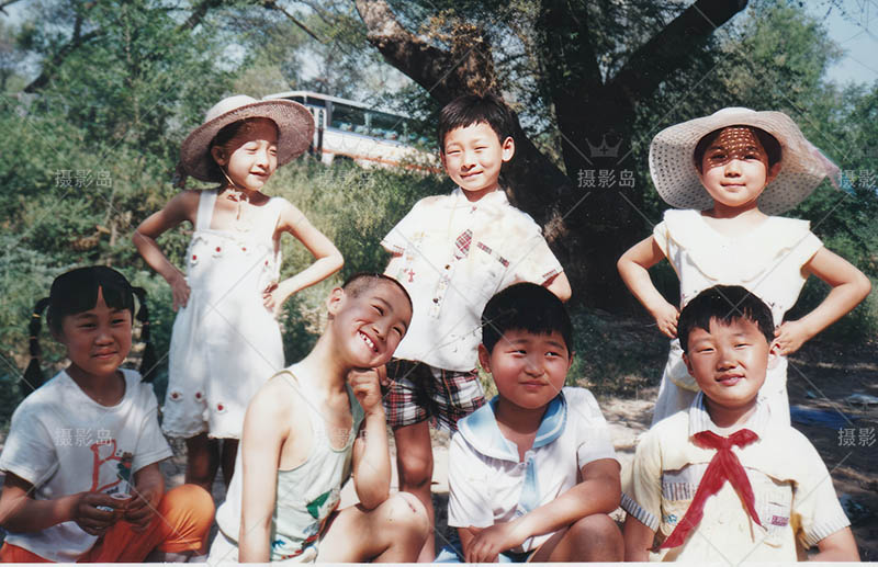 七八九十年代复古怀旧胶片高清老照片亲人朋友家庭合照