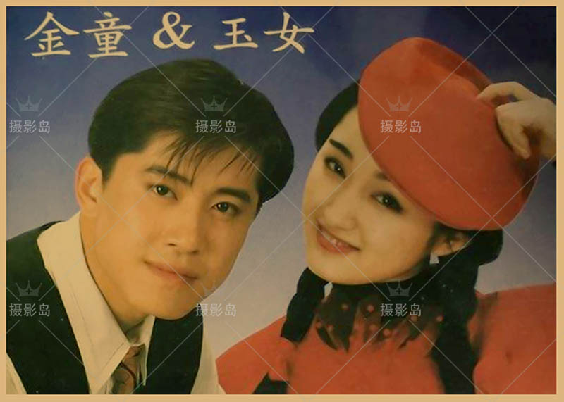 90年代复古怀旧杨钰莹毛宁歌星明星写真海报