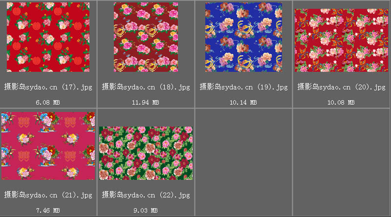 80年代床单窗帘桌布花朵老花布底纹背景布料ai、jpg大图、传统花免扣图片